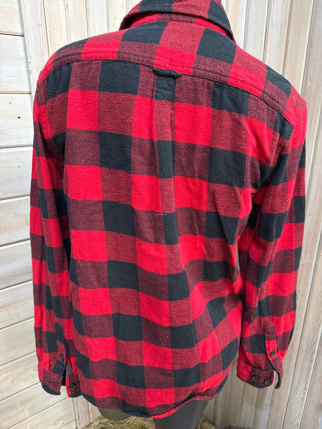 M - Denim & Flower Button Down