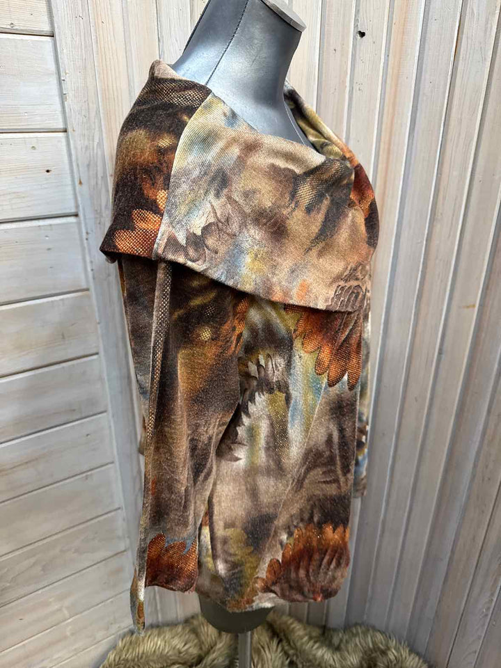 3X - CJ Banks Cowlneck Top