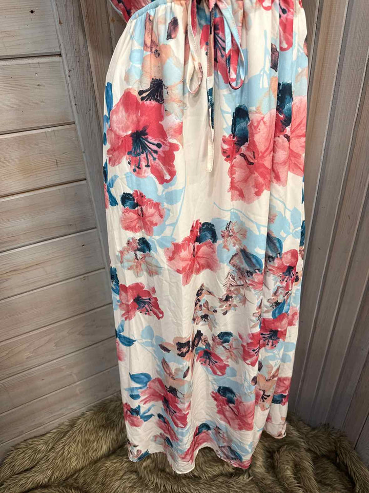 M - Pink Lily Dress