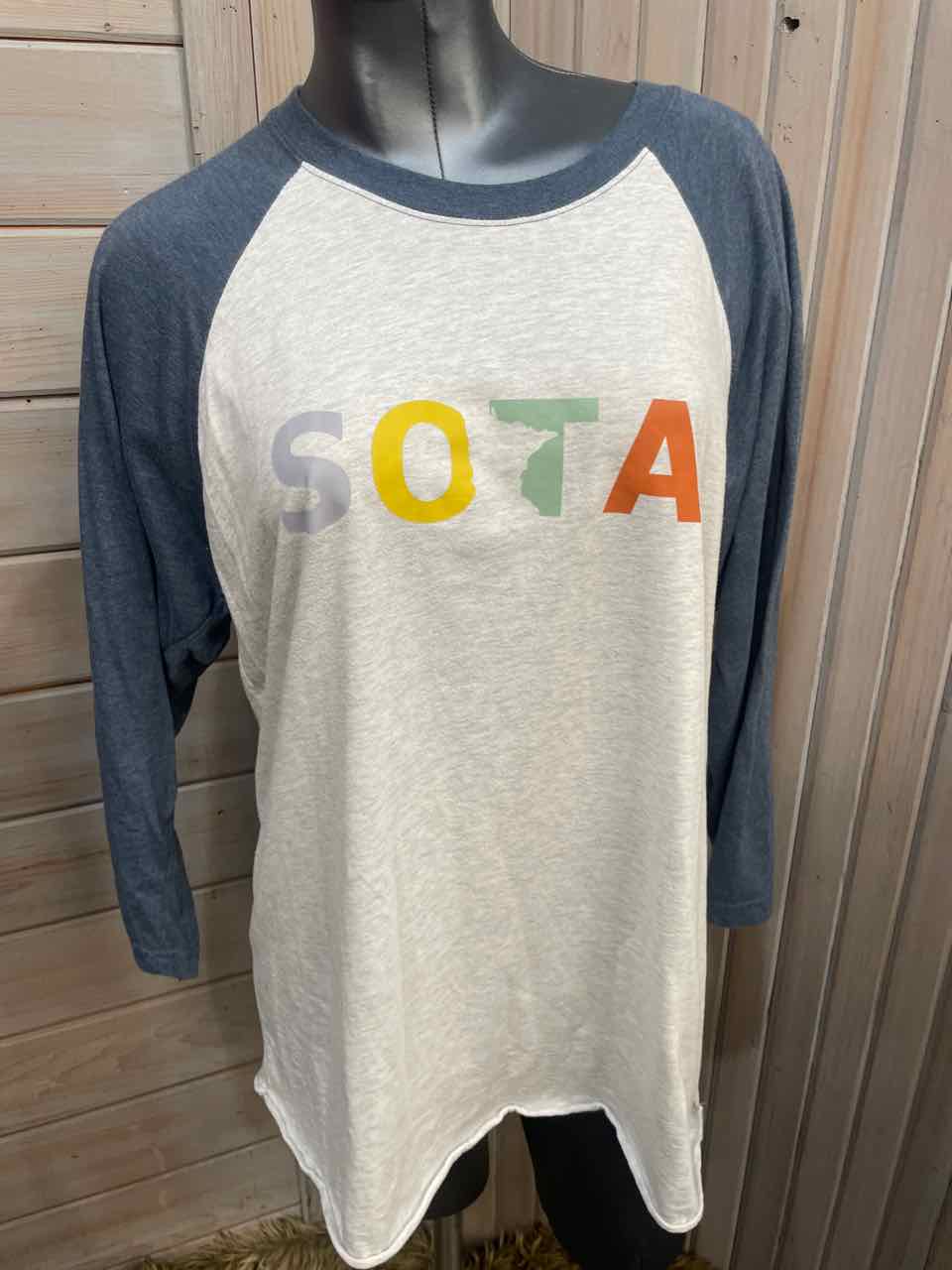 XL - Next Level 3/4 Sleeve