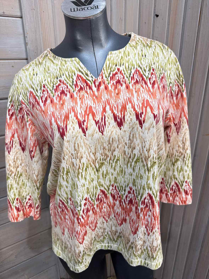 S - Alfred Dunner 3/4 Sleeve