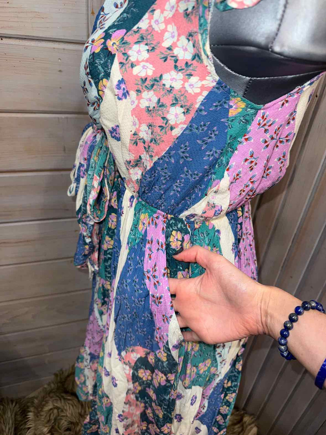 S - Olivaceous Dress