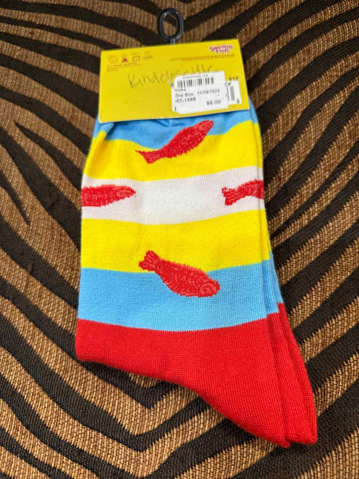 OS - Swedish Fish Socks