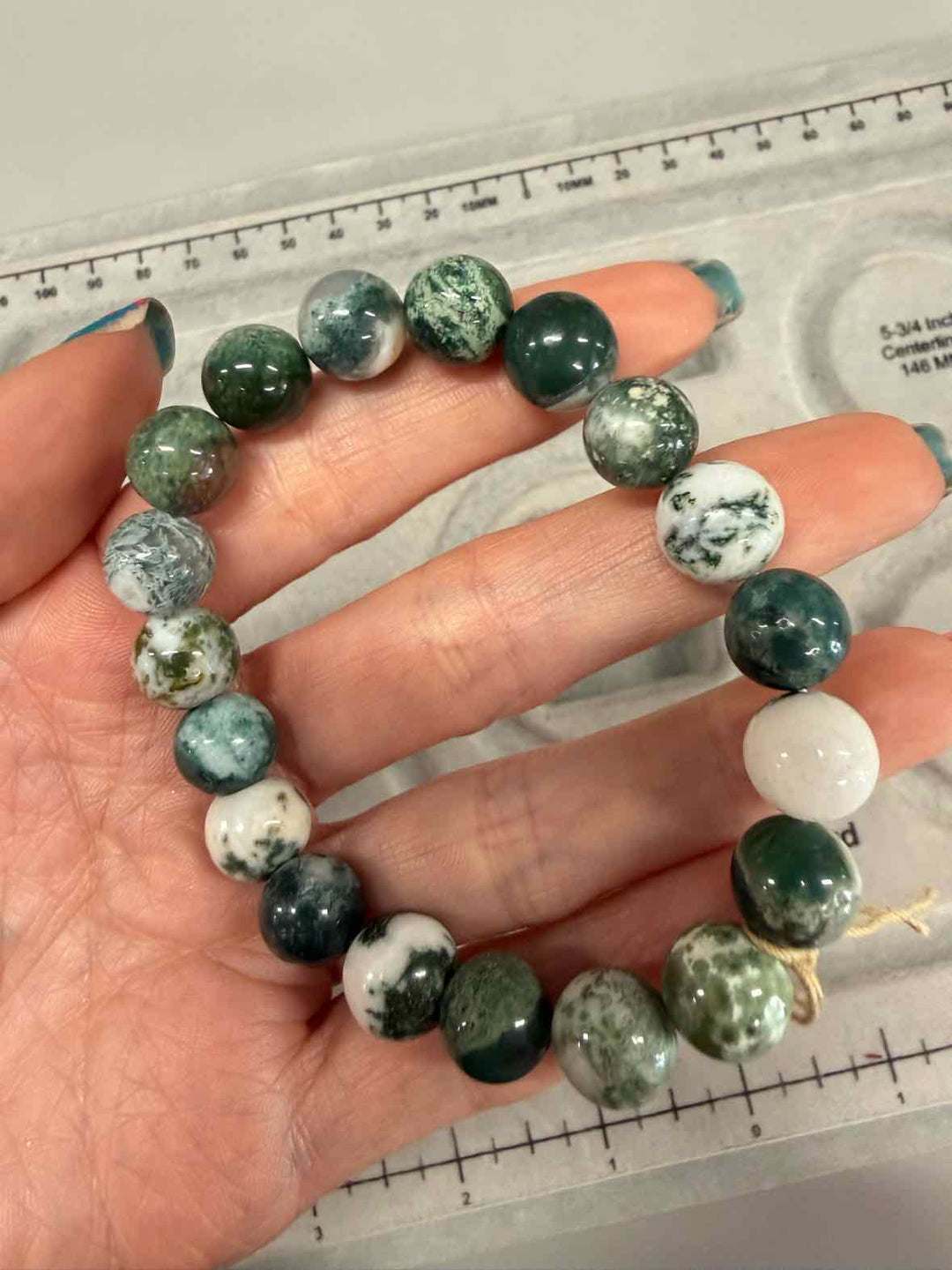 Jewelry - Moss Agate Crystal Bracelet