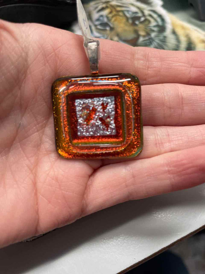 Jewelry - glass pendant