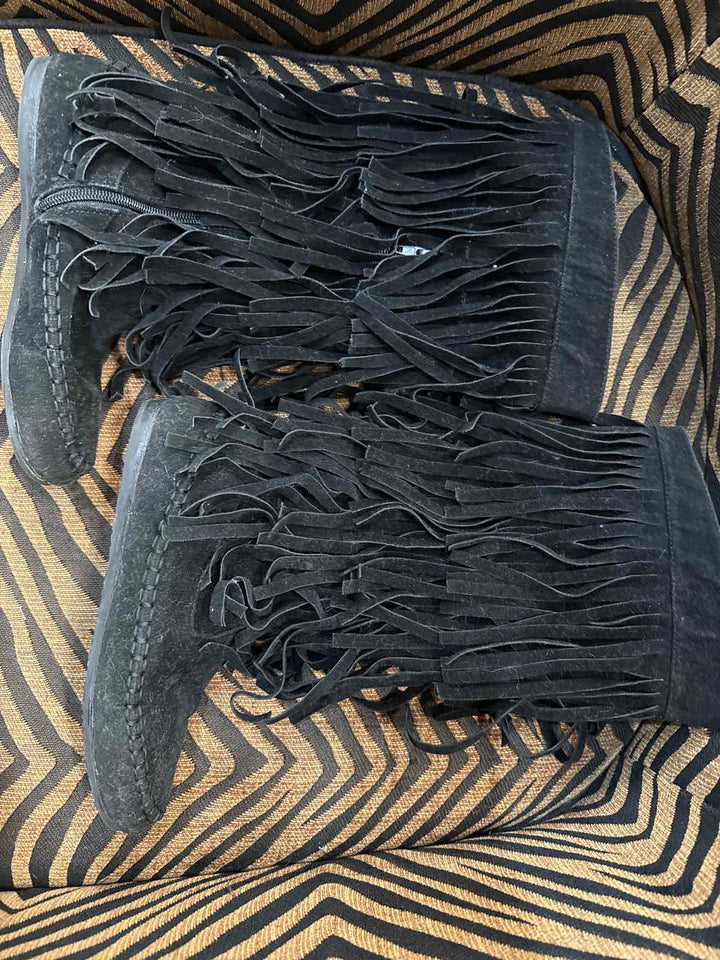 8 - Fringe Boots