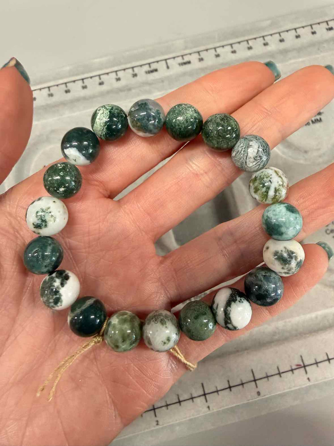 Jewelry - Moss Agate Crystal Bracelet