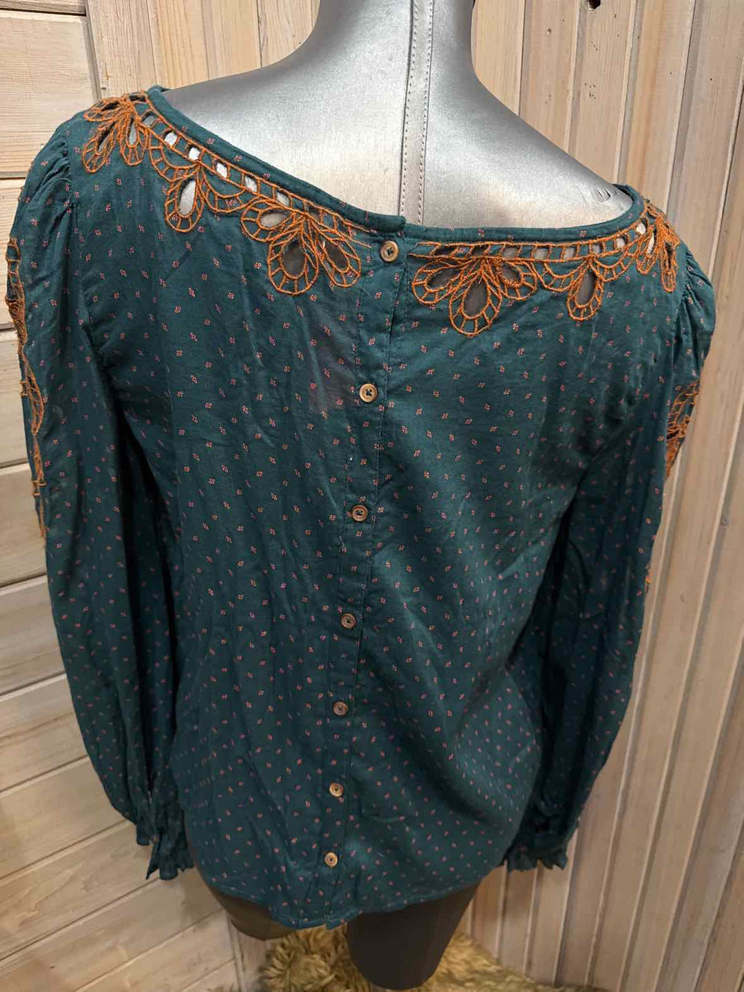 M - Free People Blouse