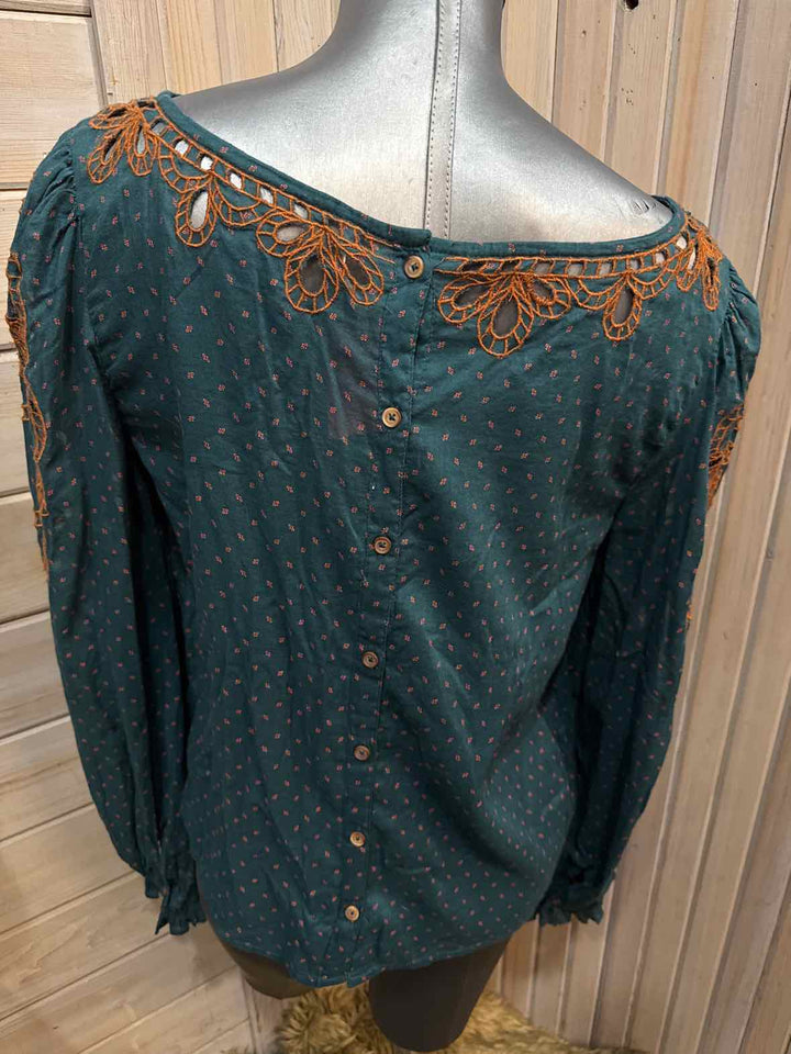 M - Free People Blouse