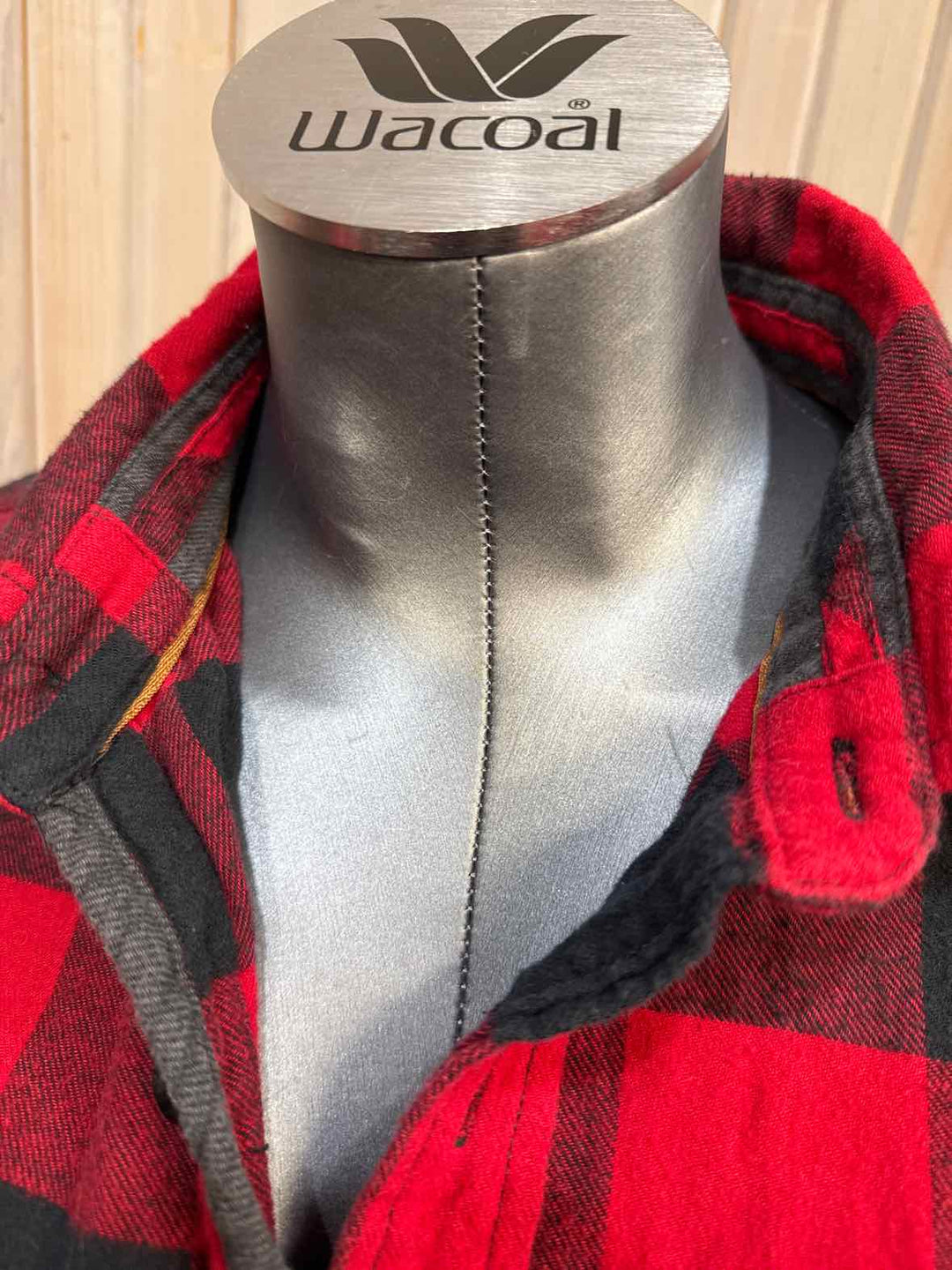 M - Denim & Flower Button Down