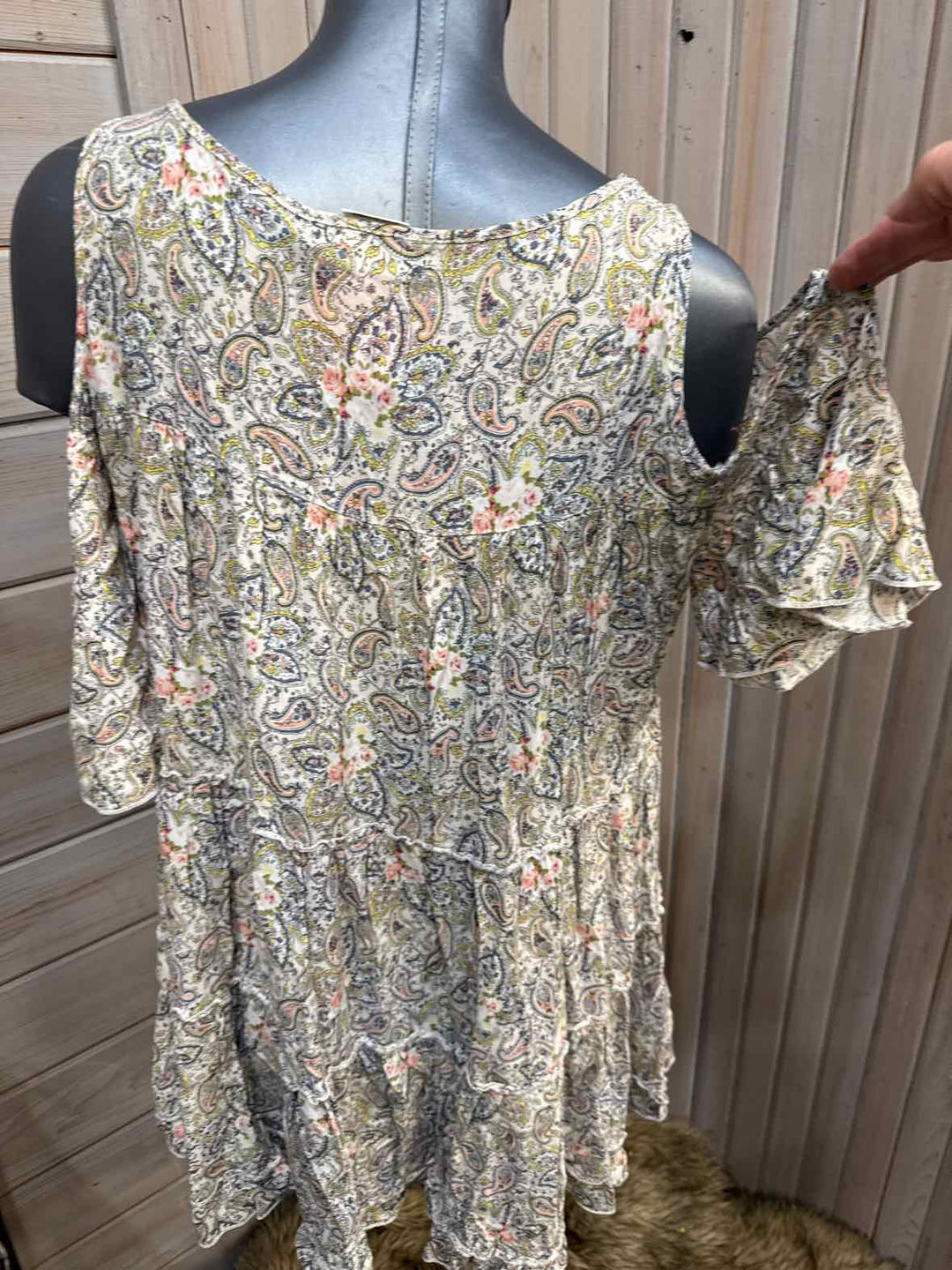 L - Paisley Vine Dress