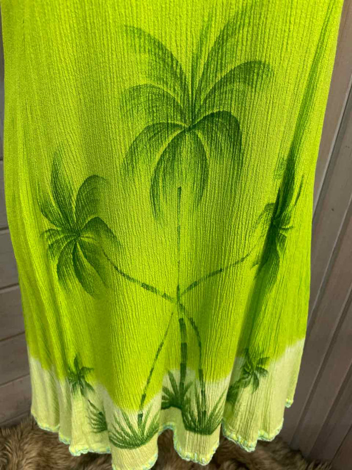 XL - Tiki Palm Dress