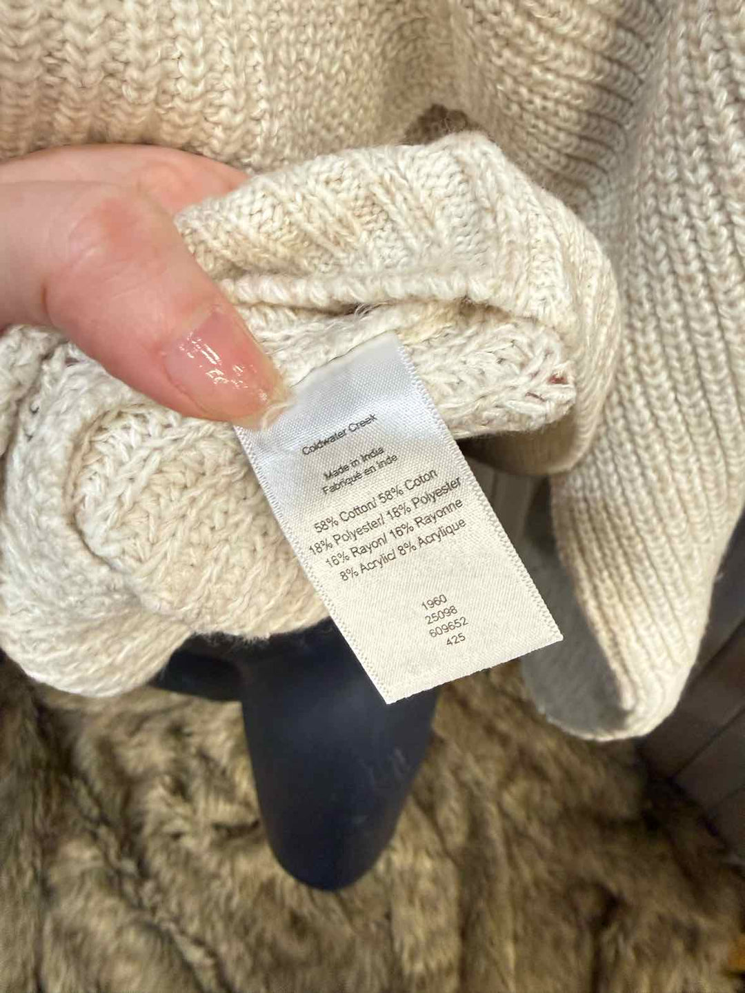 L - Coldwater Creek Sweater