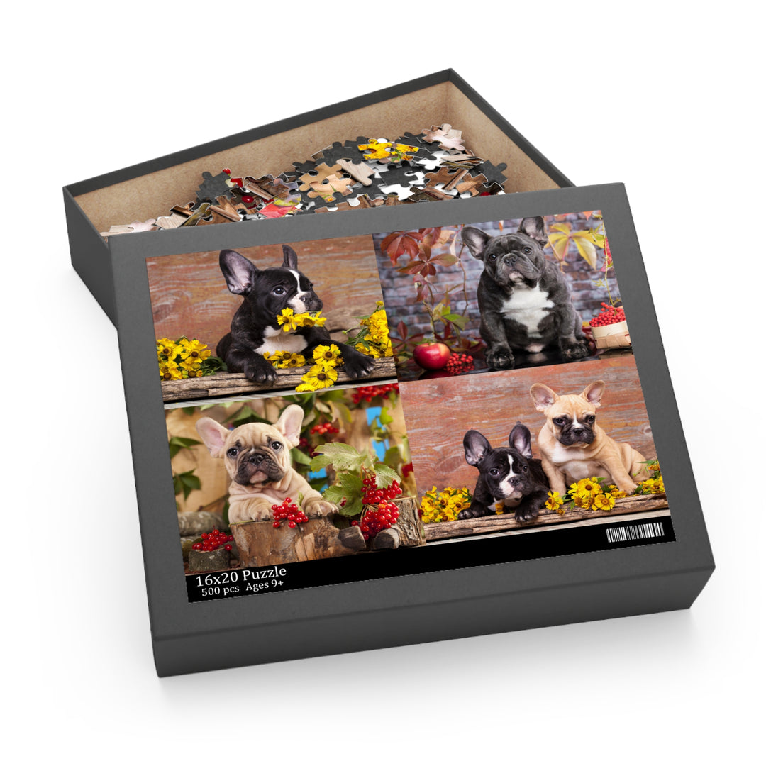 French Bulldog Puzzle (120, 252, 500-Piece)