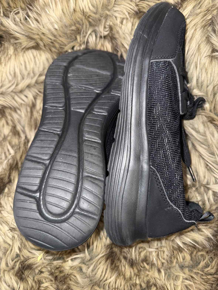 6.5 - Black Shimmer Sneakers