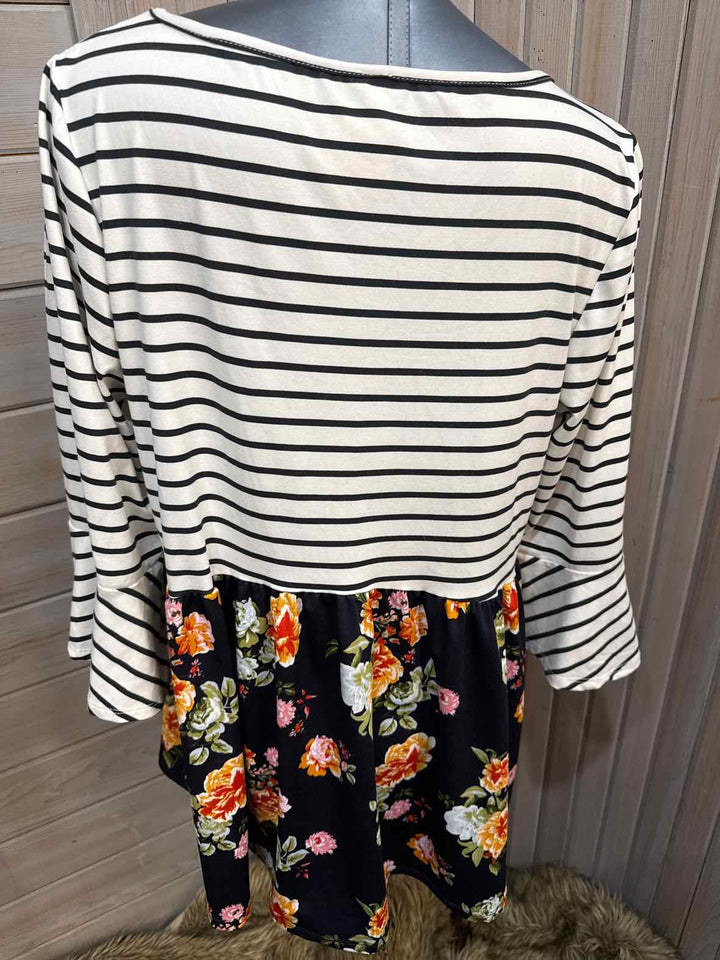 1X - Emerald 3/4 Sleeve