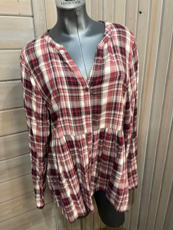 XL - Maurices Long Sleeve Button Down