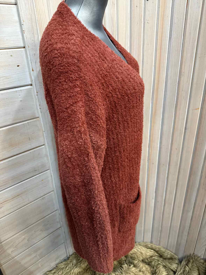 L - Pink Rose Cardigan