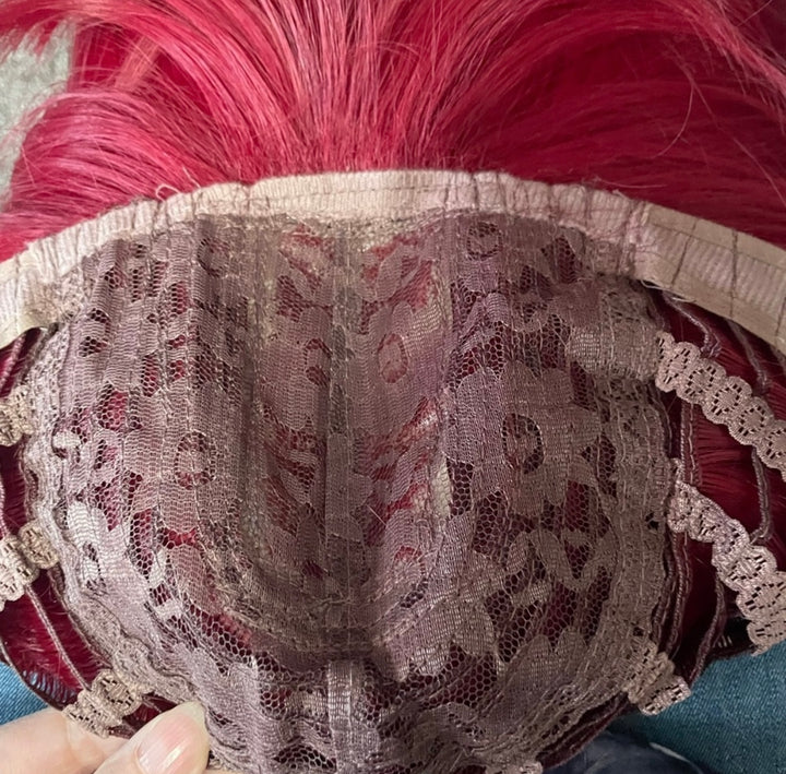 Long Vibrant Red Wig