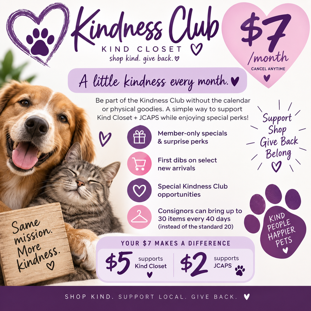 Kindness Club | Monthly Membership 💜🐾