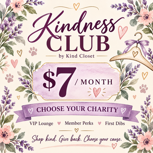 Kindness Club | Monthly Membership 💜🐾