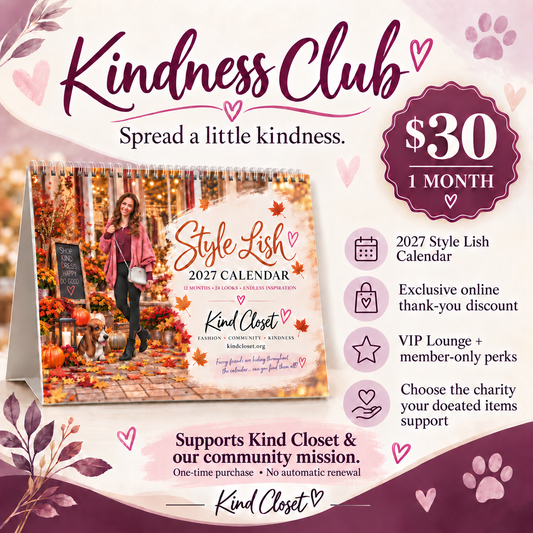 Kindness Club + Style Lish Calendar LIMITED TIME OFFER