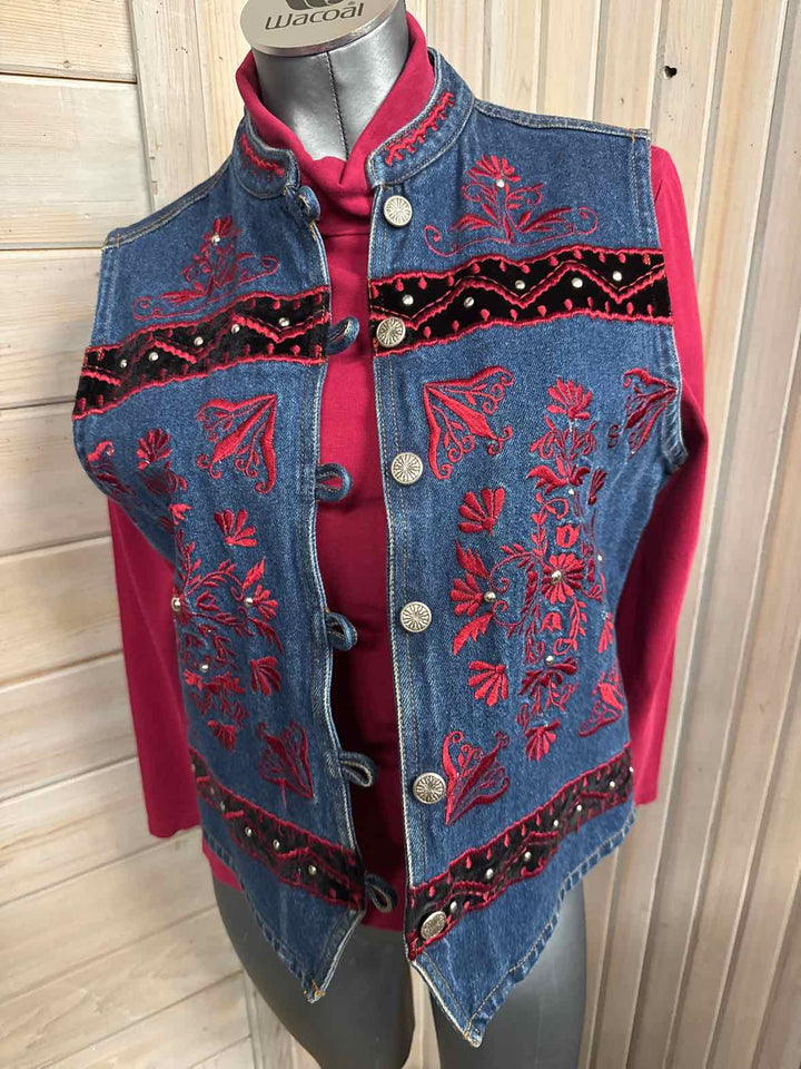 L - Gordon James Denim Co Vest