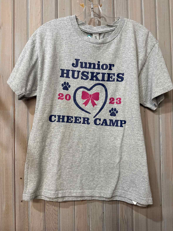 L - Gildan Girls Cheer Camp Tee
