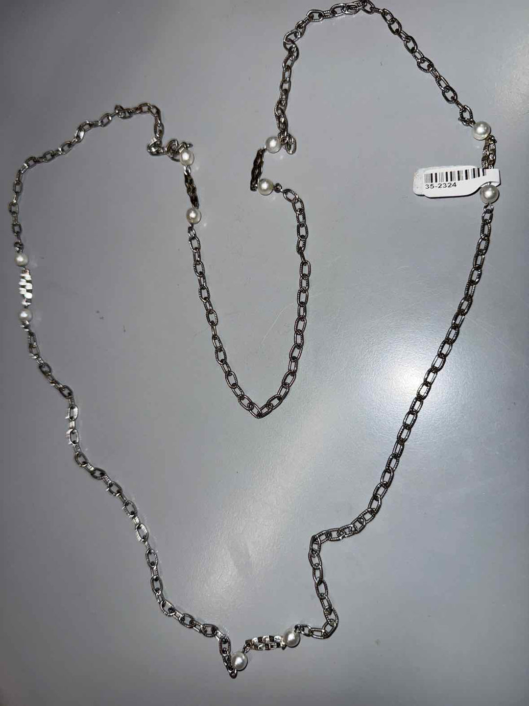Jewelry - Chain & Pearl Necklace