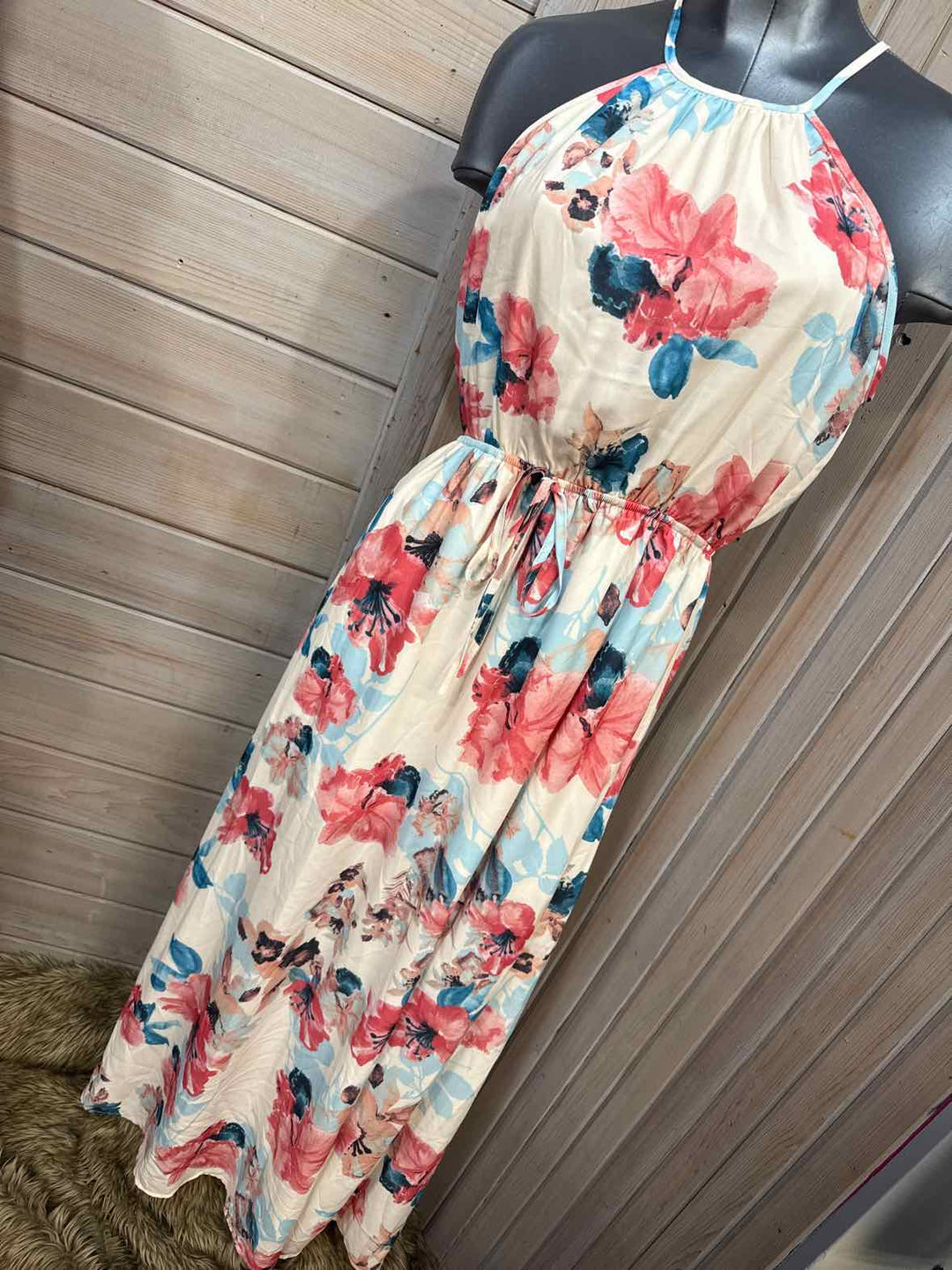 M - Pink Lily Dress