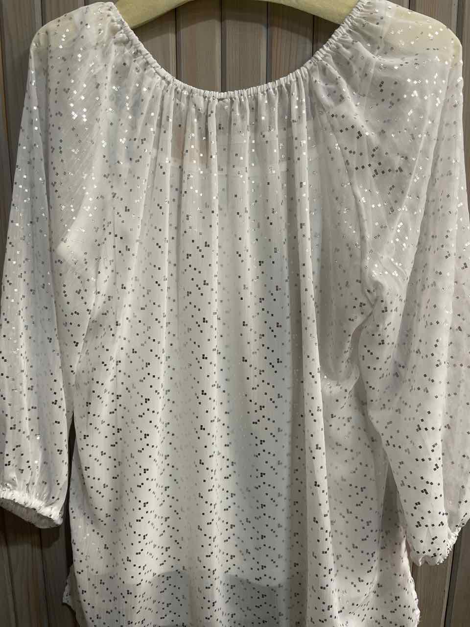 L - Laura Ashley 3/4 Sleeve