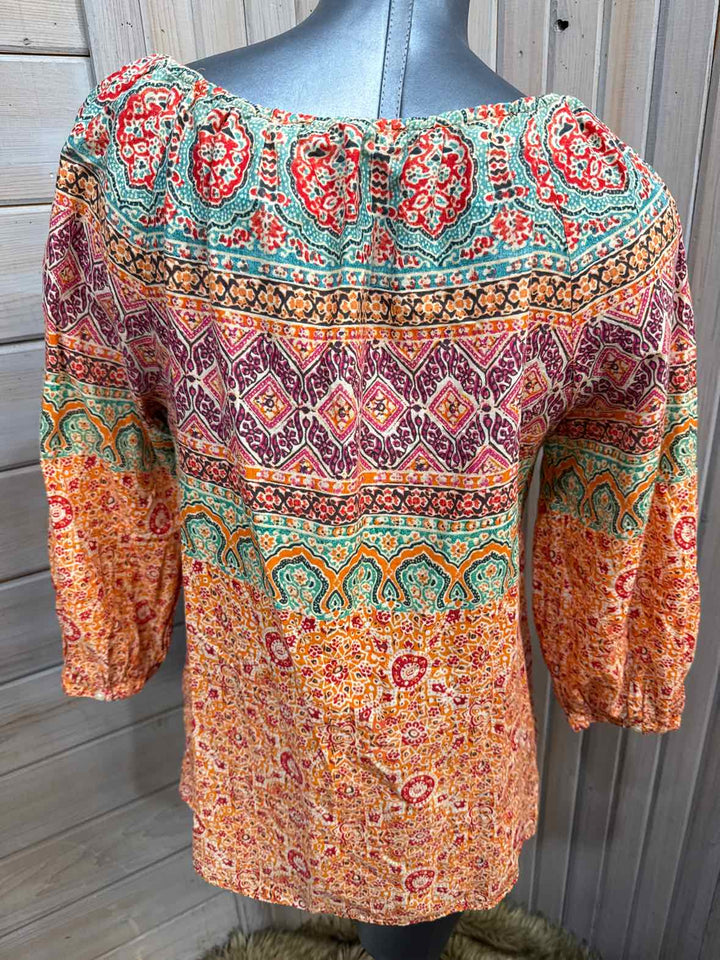 M - Ralph Lauren Peasant Top