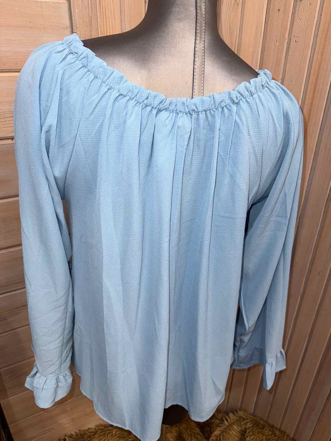 S - ClarisBelle Peasant Top