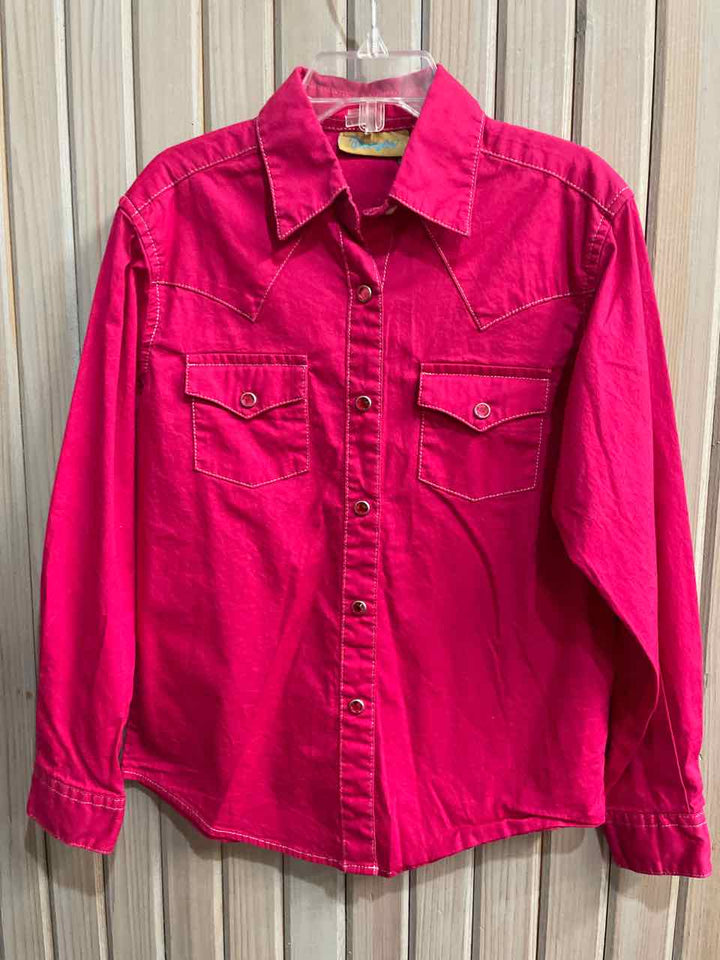 M - Wrangler Long Sleeve Button Up Shirt