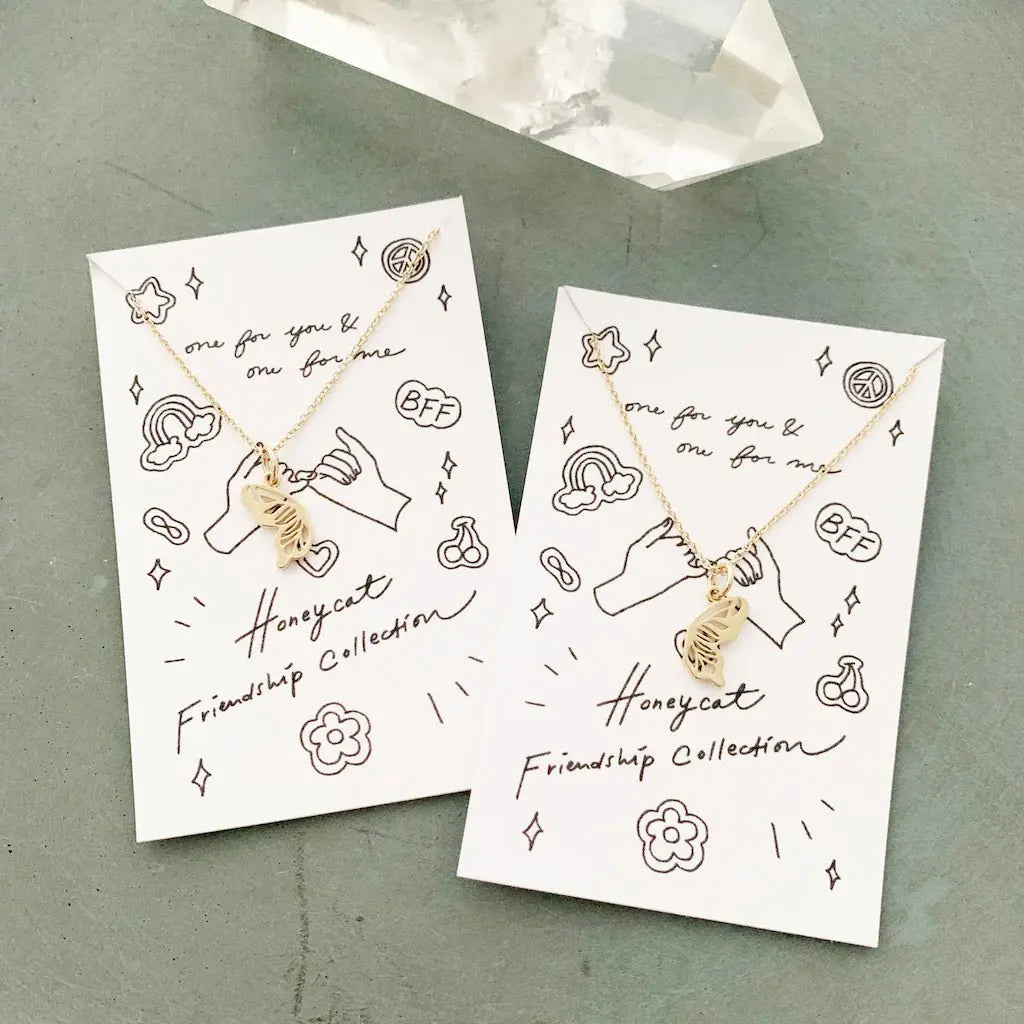 BFF Butterfly Necklace Duo