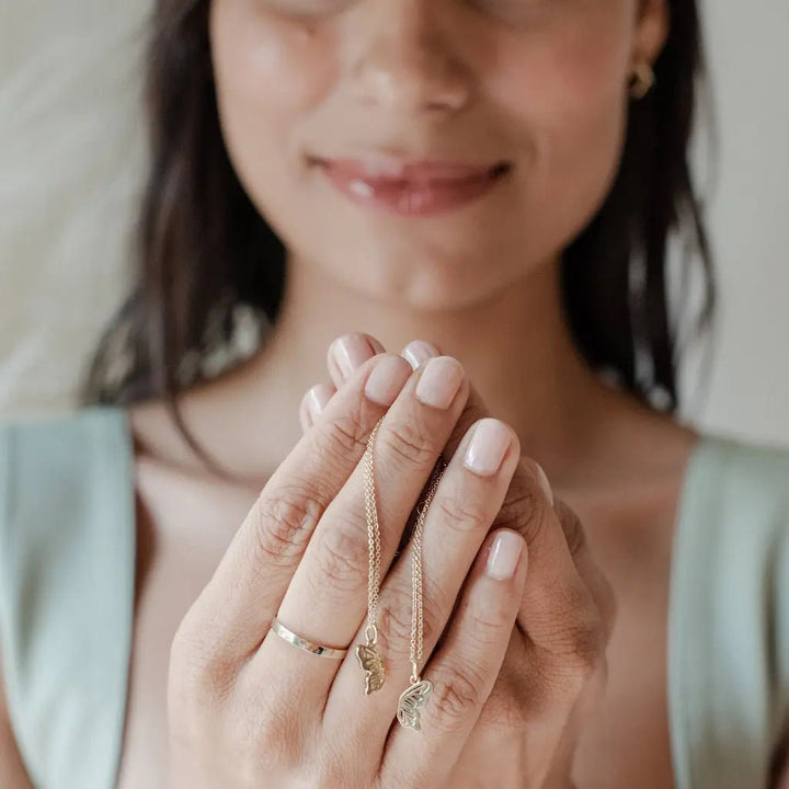 BFF Butterfly Necklace Duo