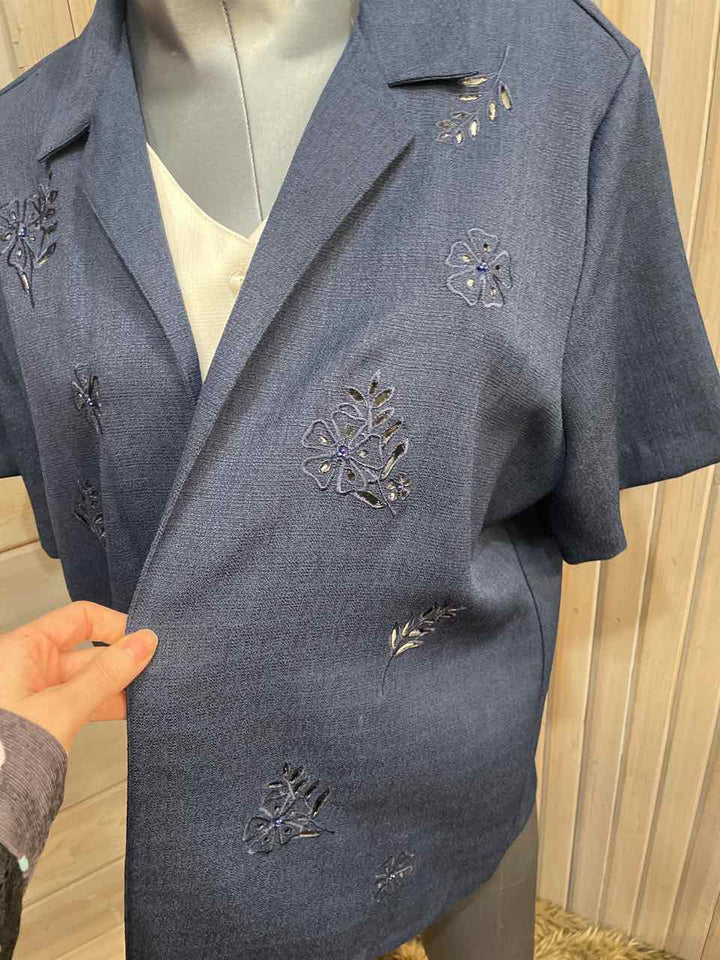 Alfred Dunner Button Down Top