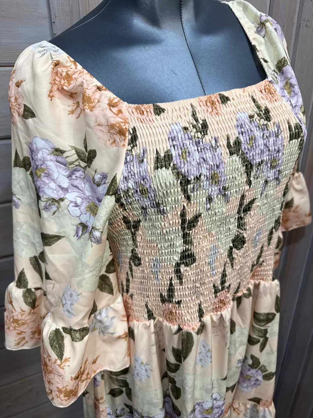 2X - Floral Dress