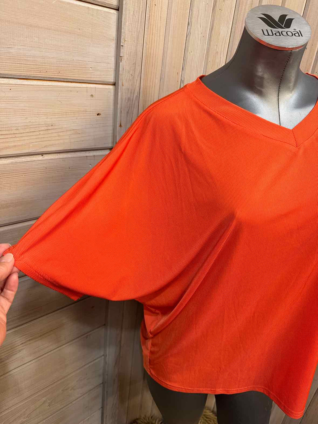 M - Unbranded Bat Sleeve Top
