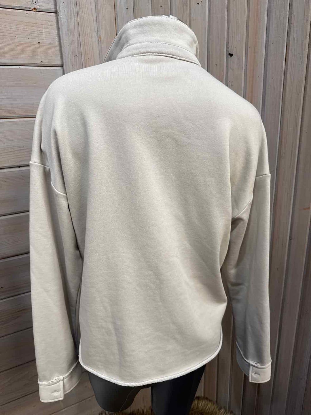 S - Blue Blush Shacket