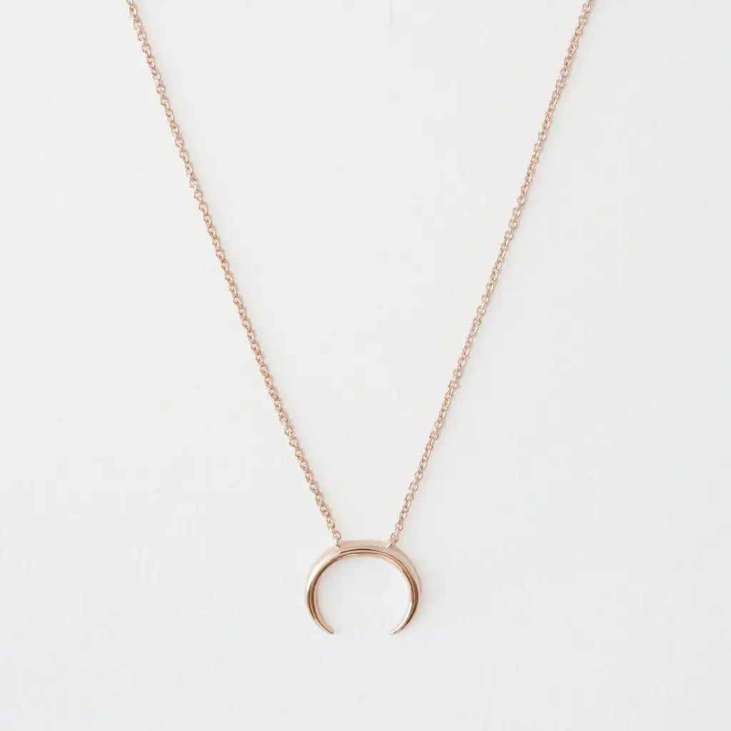 Crescent Horn Necklace