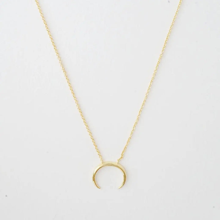 Crescent Horn Necklace