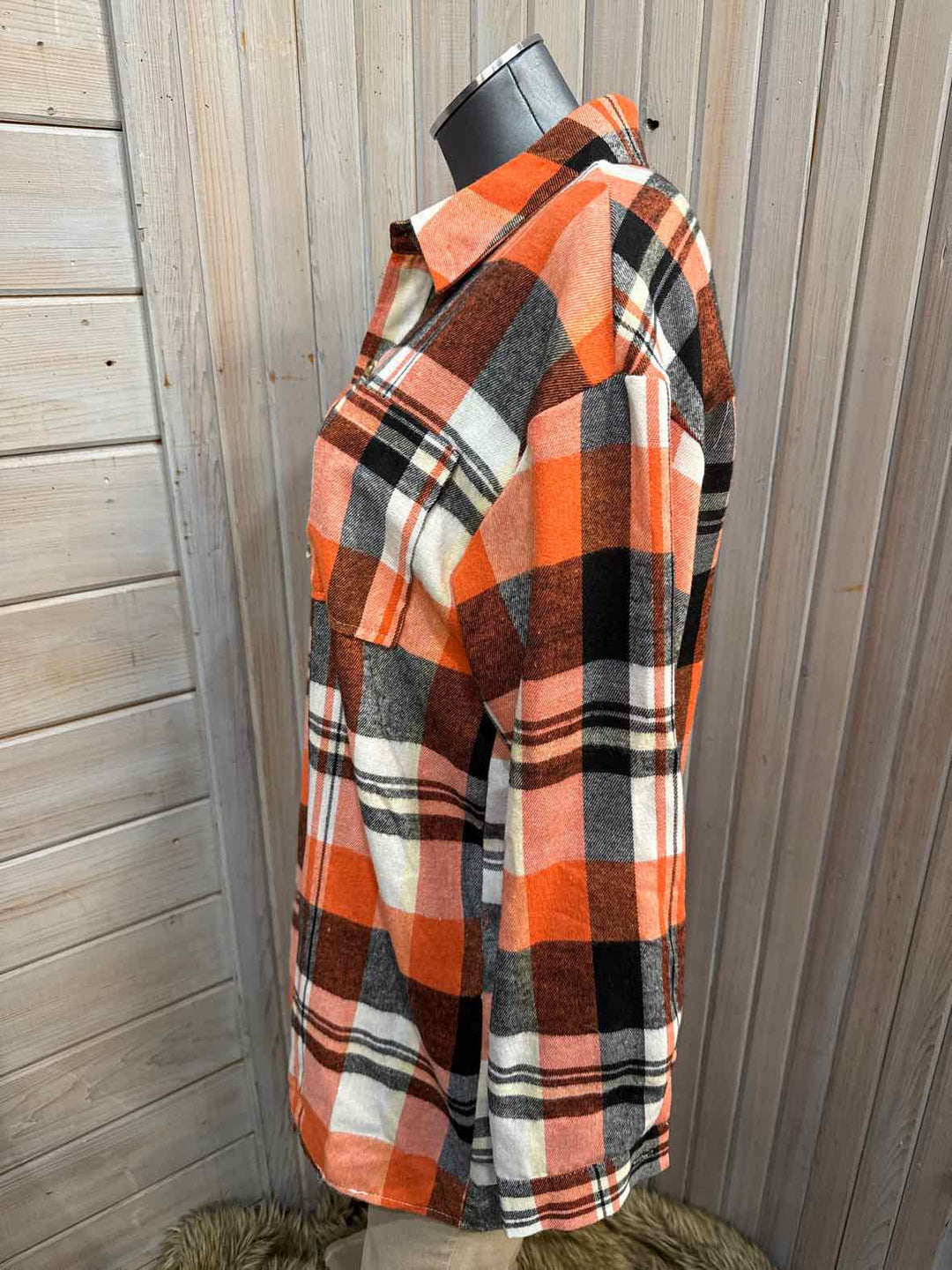 L - Flamingals Button Down