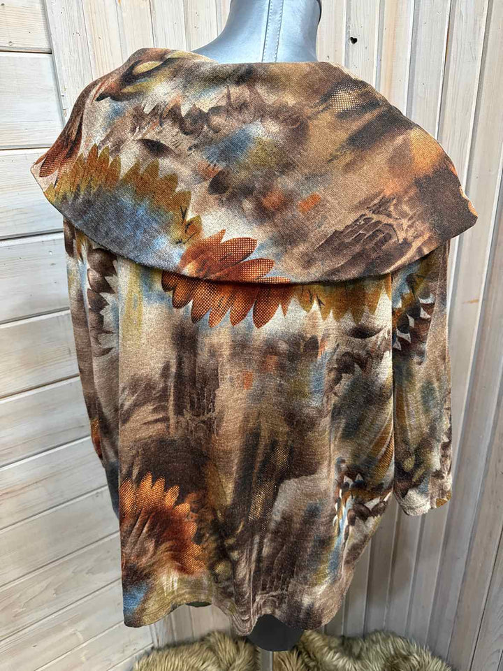 3X - CJ Banks Cowlneck Top