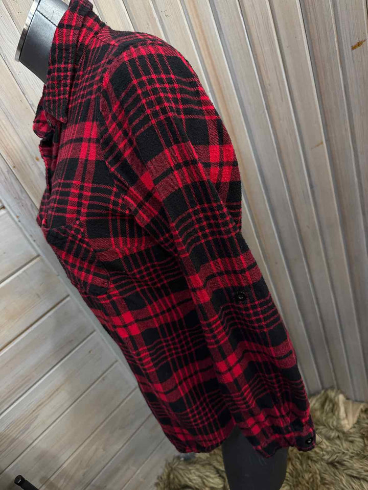 L - Derek Heart Button Down