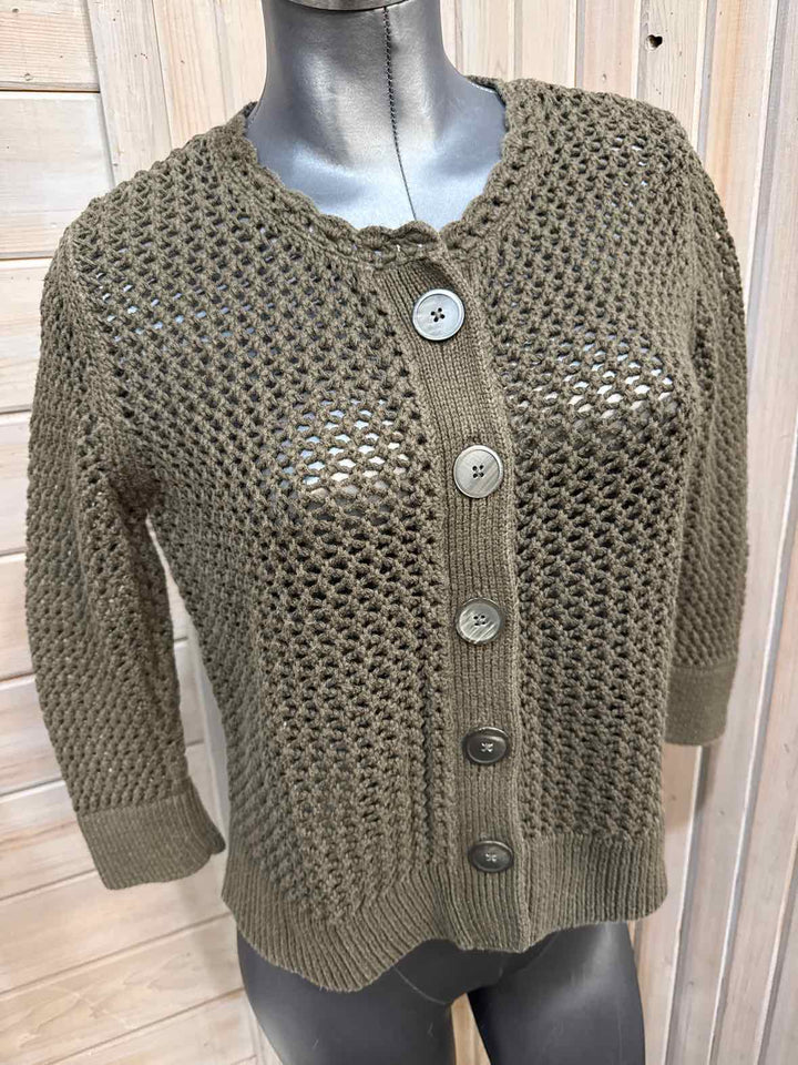 L - Eddie Bauer Cardigan