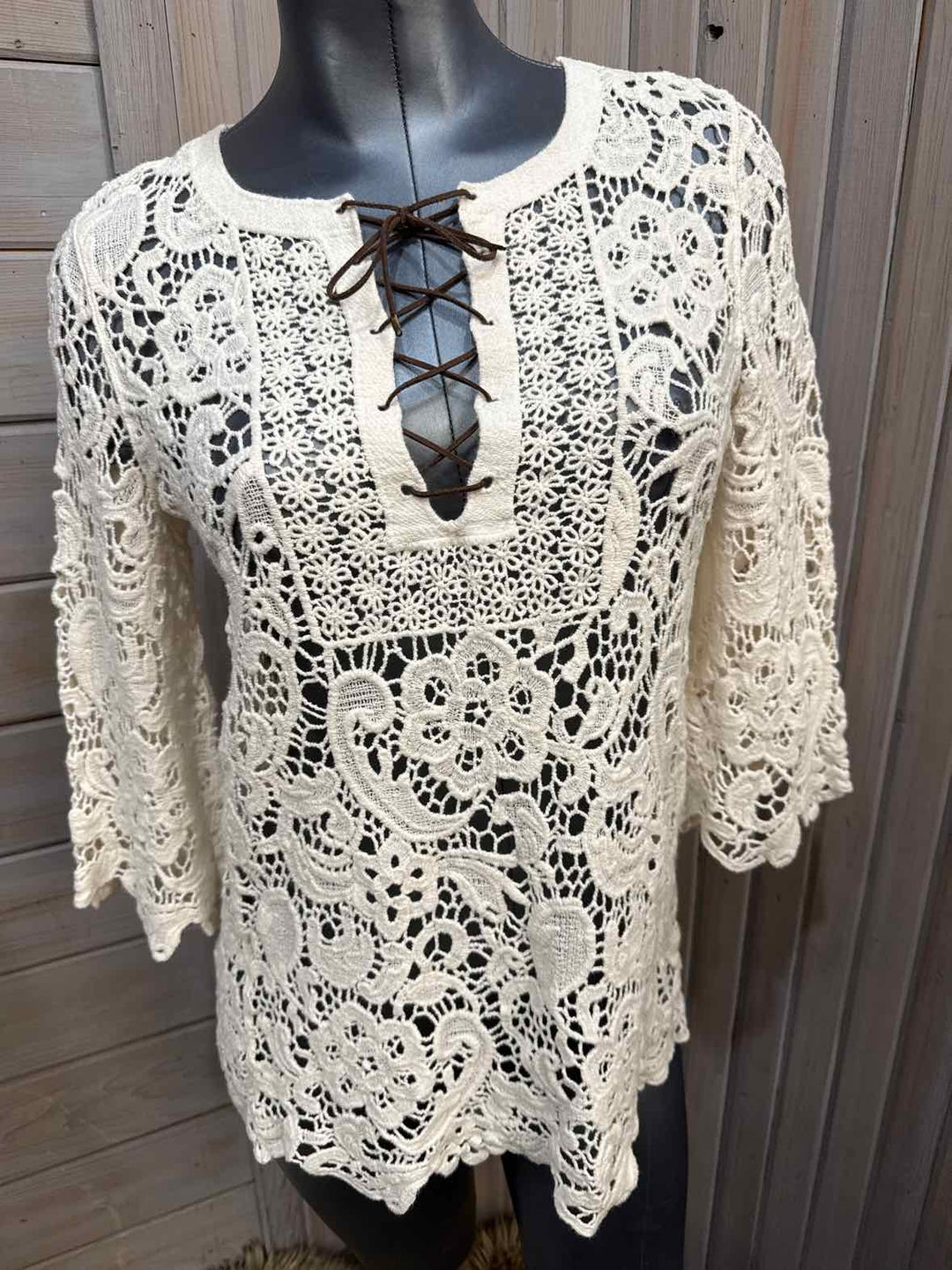 M - Ruff Hewn Peasant Top