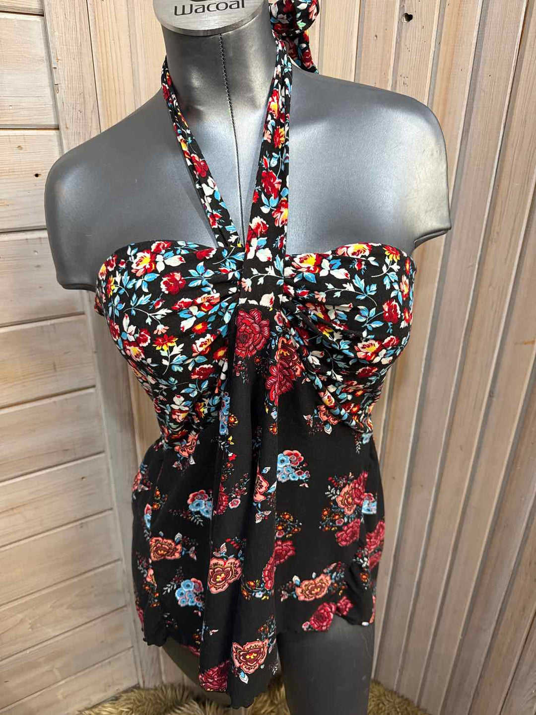 3X - No Boundaries Halter Top