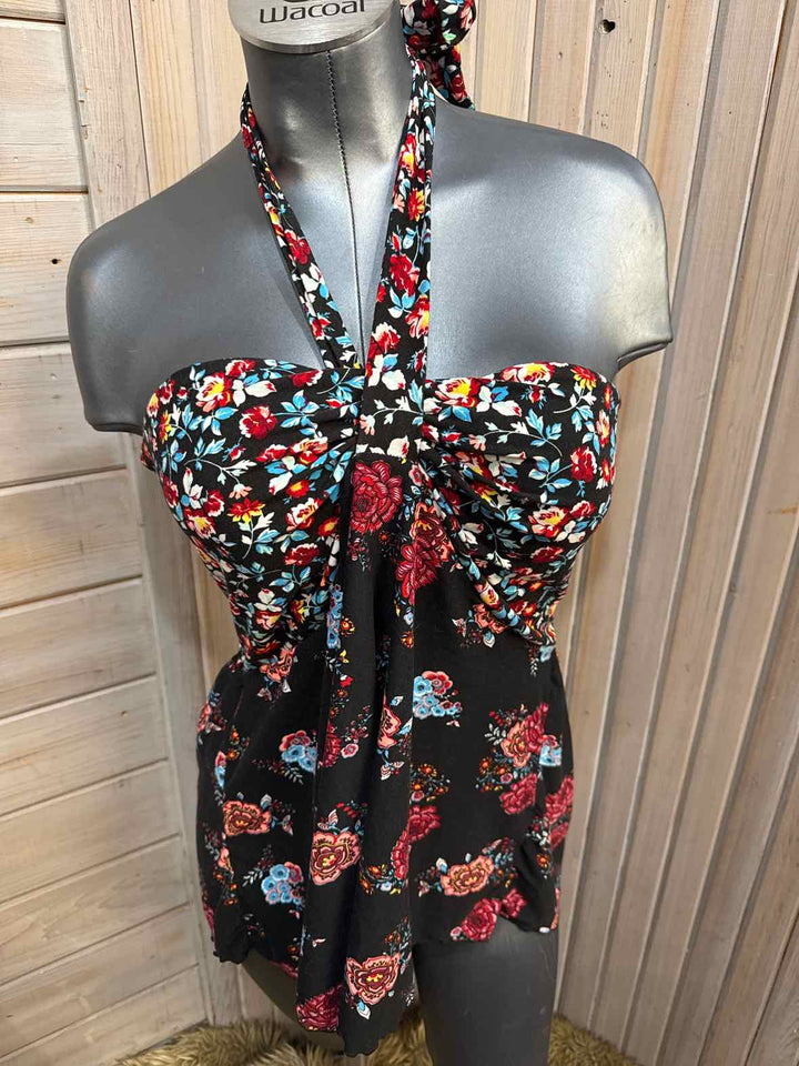 3X - No Boundaries Halter Top
