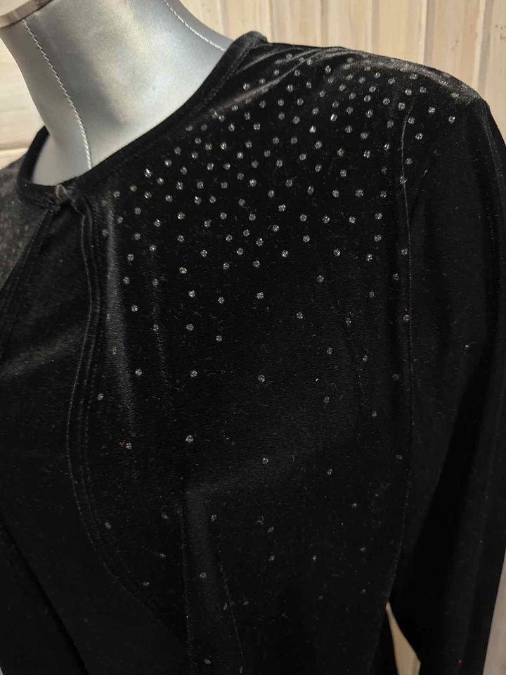 M - Notations Faux Cardigan Top